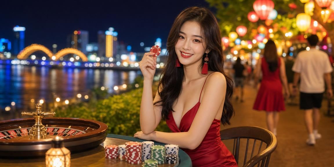 Góc phố Đà Nẵng về đêm – người dùng trải nghiệm roulette trực tuyến cùng jet2